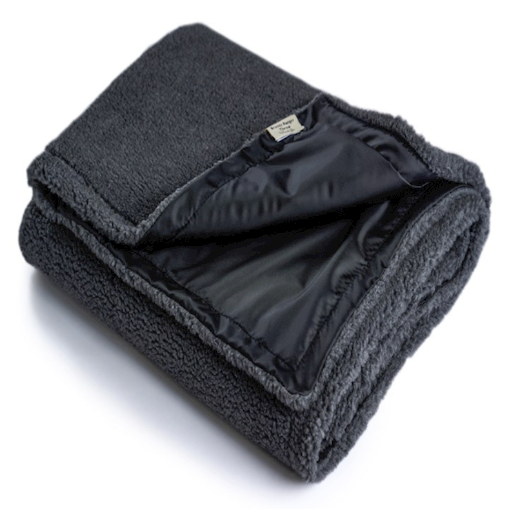 Grey Bronte Ranger Fleece Throw